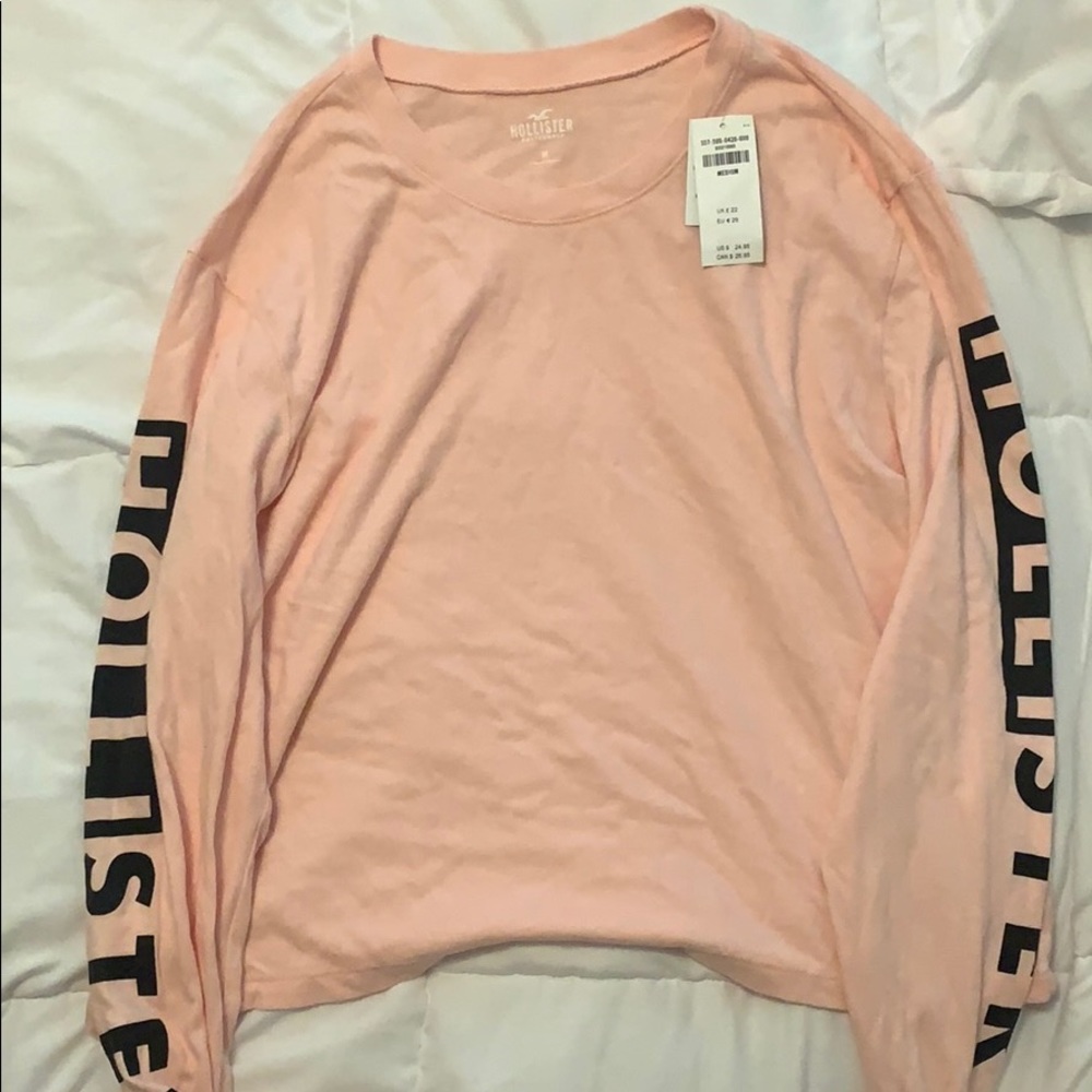 Hollister Pink long sleeve tee